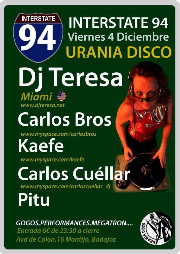 dj Teresa @ URANIA DISCO